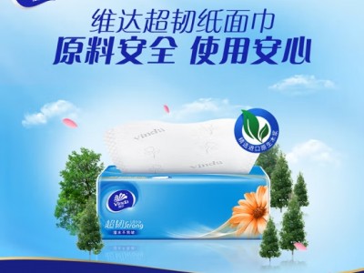 维达（Vinda）抽纸 超韧3层100抽*10